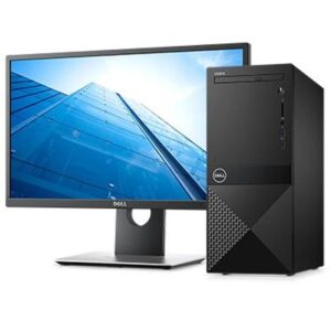 Dell Vostro 3670 Mini Tower Core i7 8TH Gen 08GB 1TB Hard Drive DVD/RW UBUNTU With Dell 18.5 inch LED 1 Years Local Warranty